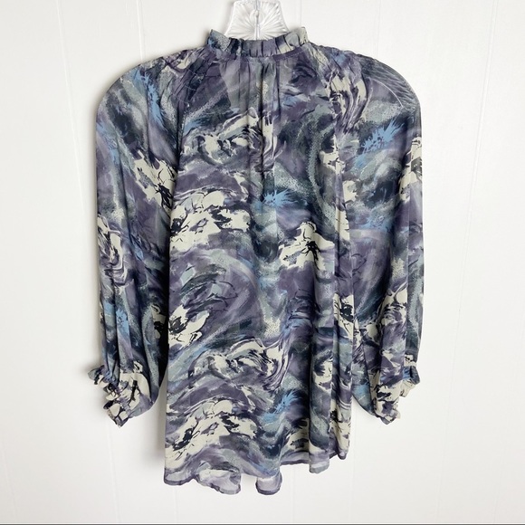 Bellatrix 3/4 Sleeve Blouse Top Size S Floral Women’s - Picture 6 of 6